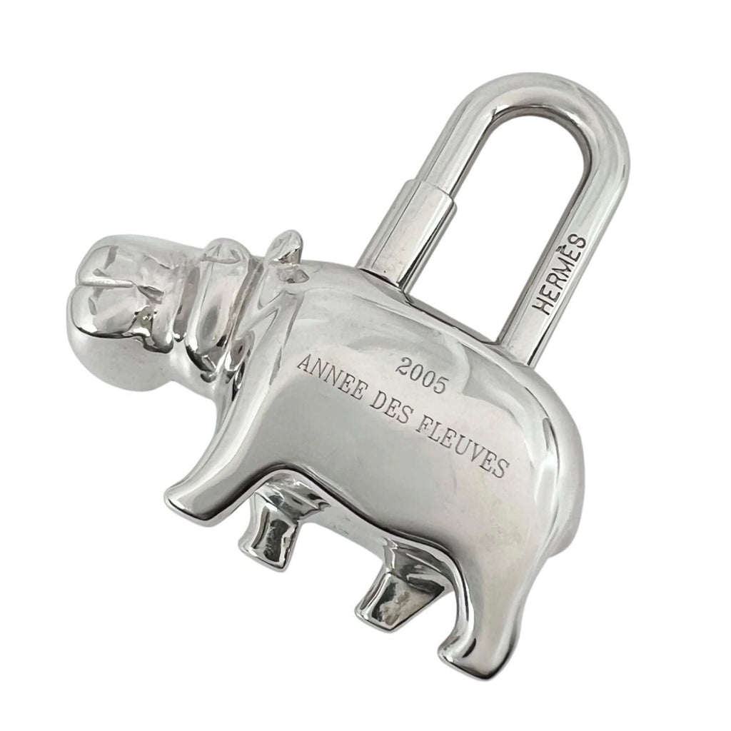 Hermes Taiga Silver Cabas Motif 2005 Limited — view 2