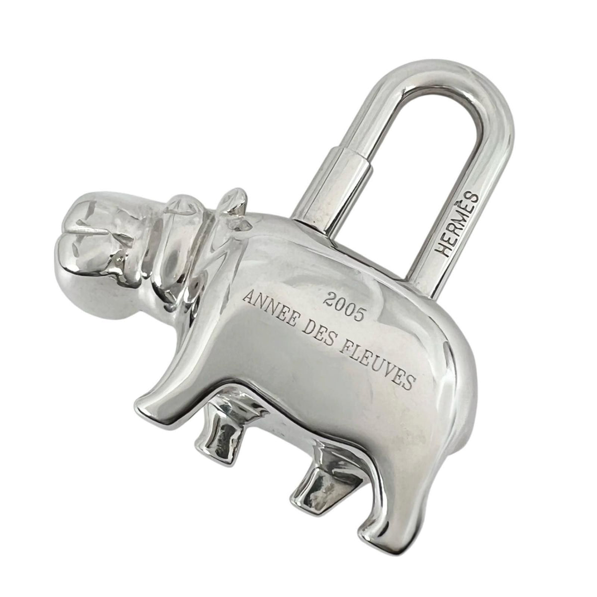 Hermes Taiga Silver Cabas Motif 2005 Limited — view 2