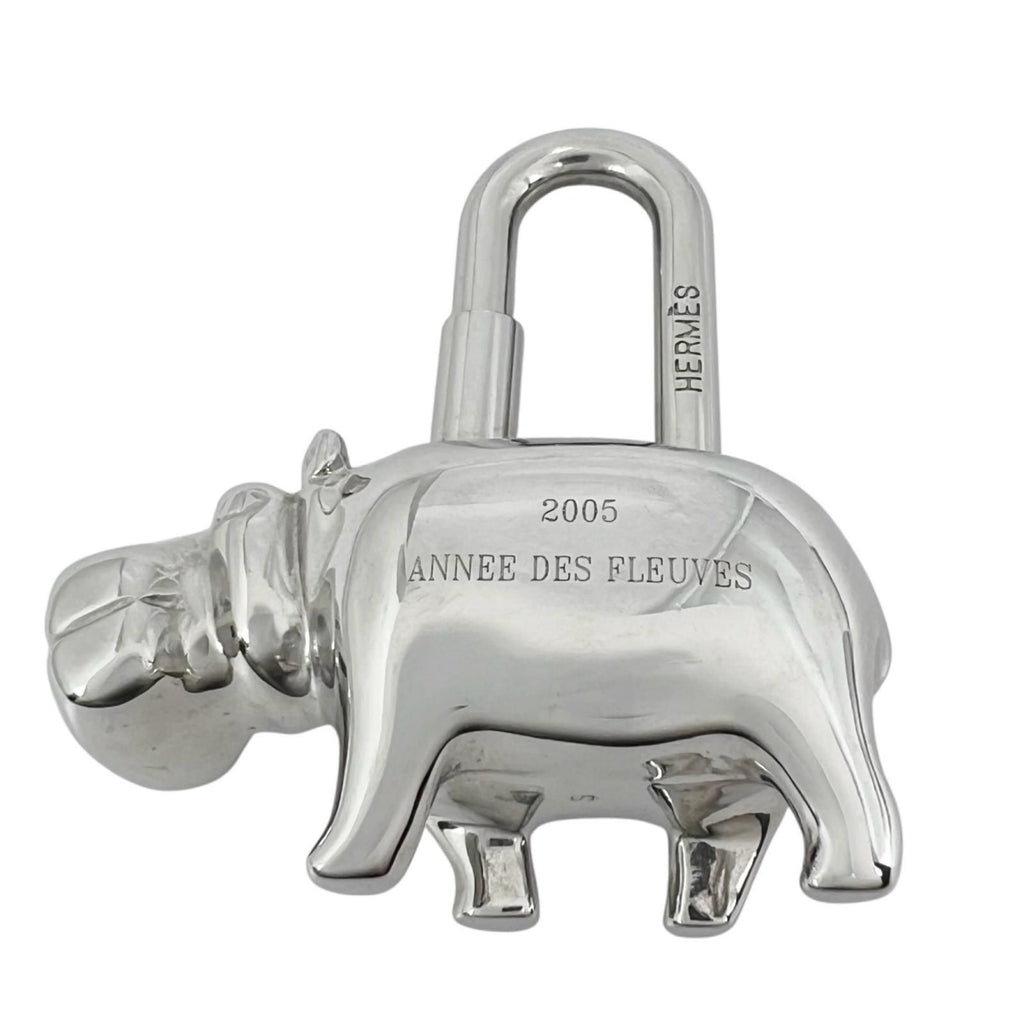 Hermes Taiga Silver Cabas Motif 2005 Limited — view 8