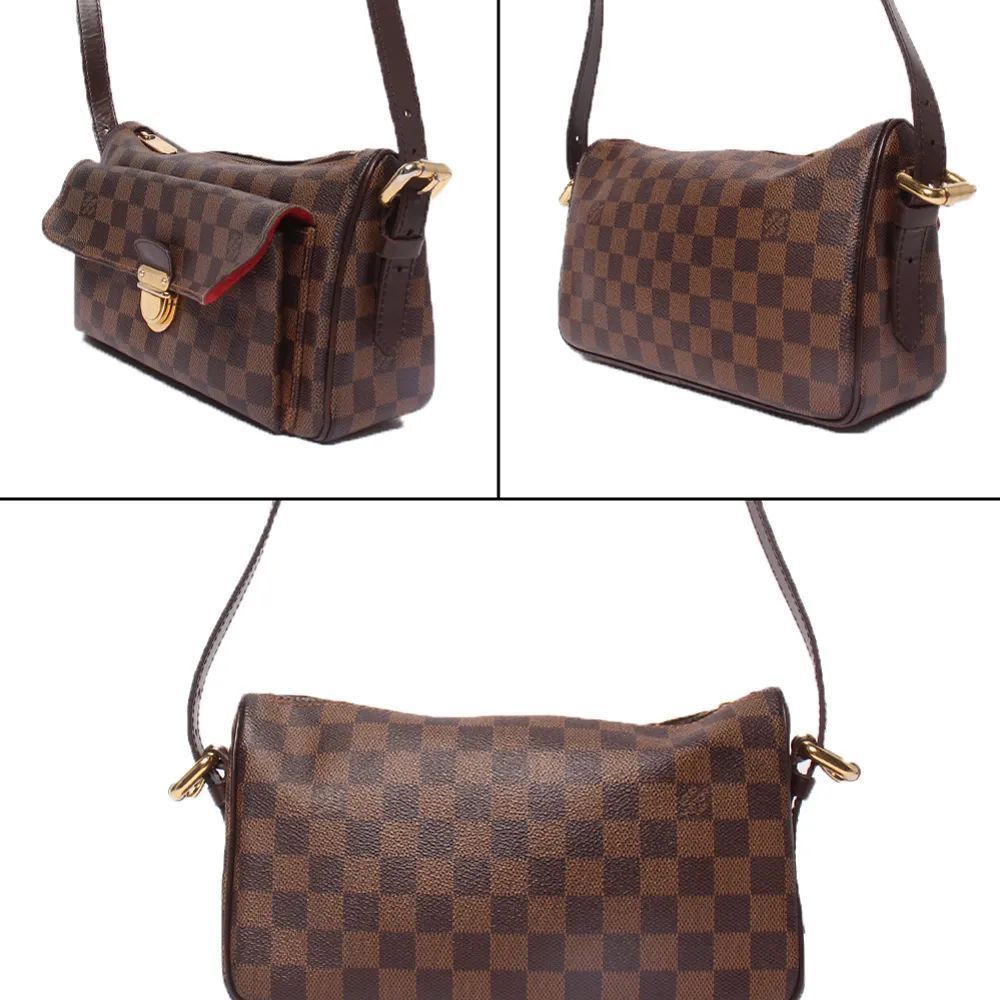 Louis Vuitton Shoulder Bag Crossbody Ravello GM Damier Ebene — view 2