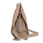Loewe Flamenco 30 Shoulder Bag Calfskin Beige Gold — view 3