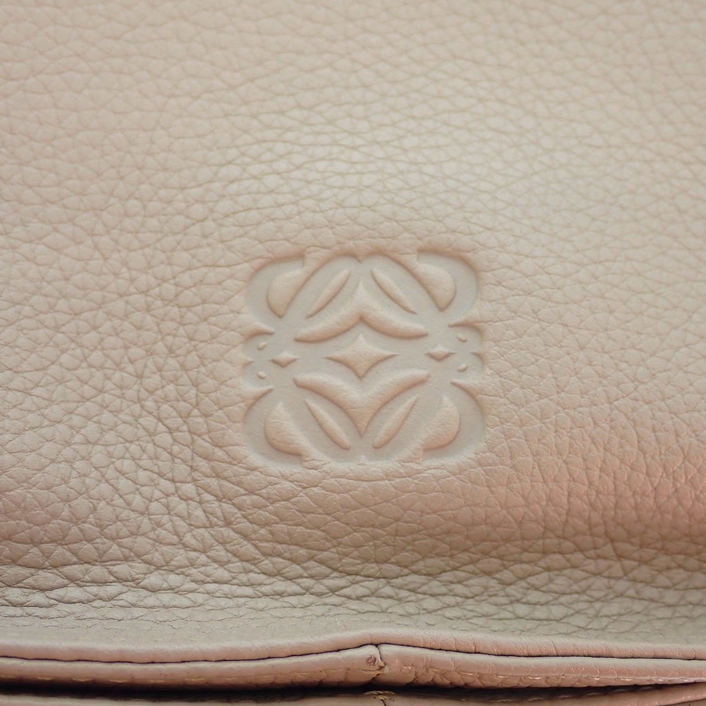 Loewe Flamenco 30 Shoulder Bag Calfskin Beige Gold — view 8