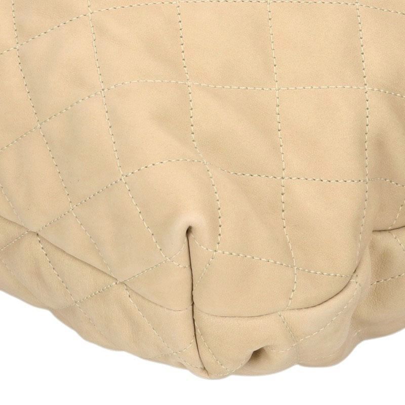 Saint Laurent Paris Icare Maxi YSL Logo Quilted Suede Tote Bag — view 5