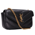 Saint Laurent Paris Loulou Toy Lambskin Chain Shoulder Bag