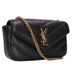 Saint Laurent Paris Loulou Toy Lambskin Chain Shoulder Bag