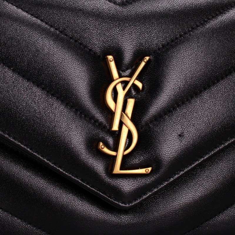 Saint Laurent Paris Loulou Lambskin Chain Shoulder Bag — view 5