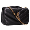 Saint Laurent Paris Loulou Lambskin Chain Shoulder Bag