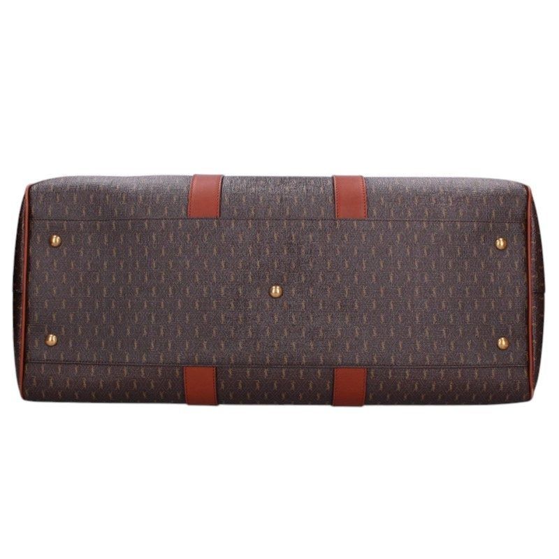 Saint Laurent Paris le Monogram Logo All Over Print 2-Way Boston Bag — view 4