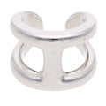 Hermes Osmose GM Silver Ring