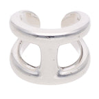 Hermes Osmose GM Silver Ring