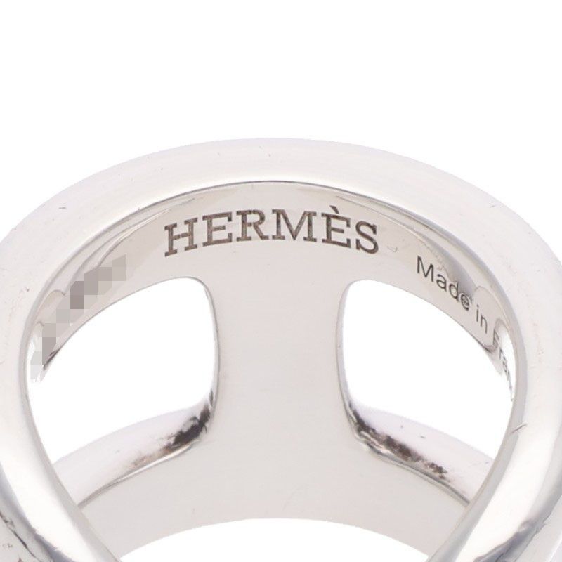 Hermes Osmose GM Silver Ring — view 3