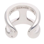 Hermes Osmose GM Silver Ring — view 2