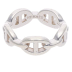 Hermes Chaine D'ancre Enchainee PM Silver Ring