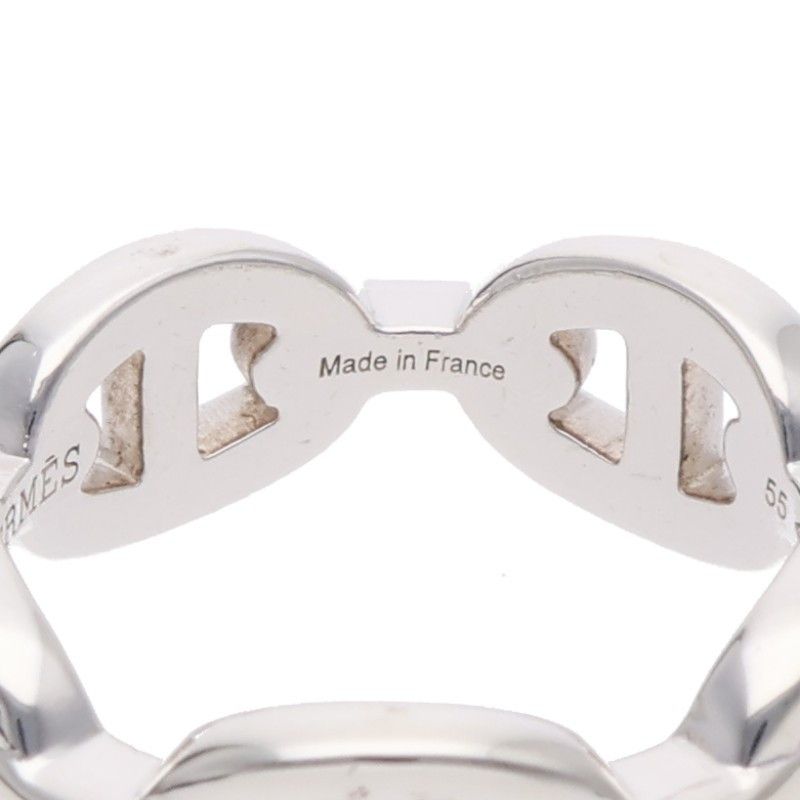 Hermes Chaine D'ancre Enchainee PM Silver Ring — view 4