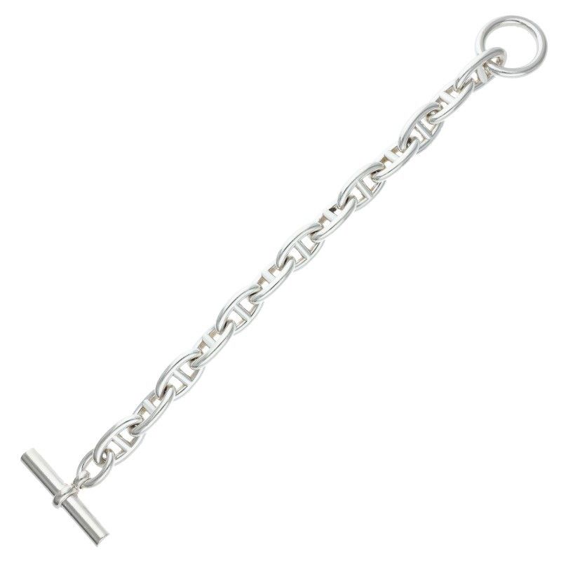 Hermes Chaine D'ancre GM Silver Bracelet — view 2
