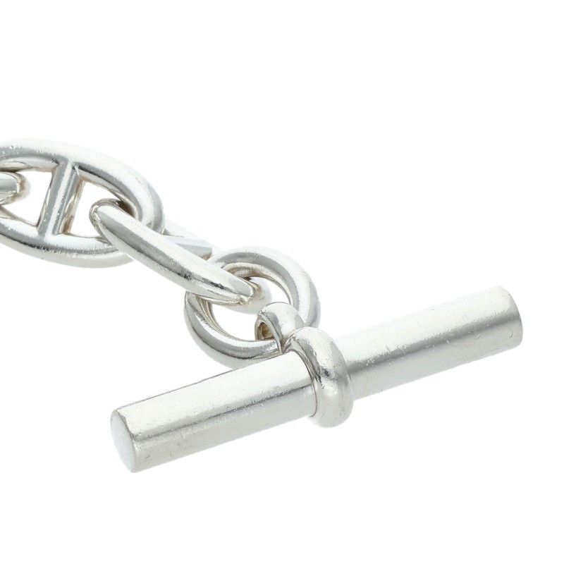 Hermes Chaine D'ancre GM Silver Bracelet — view 4