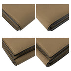 Fendi Selleria Peekaboo Beige Silver Leather Fold Wallet Compact — view 8