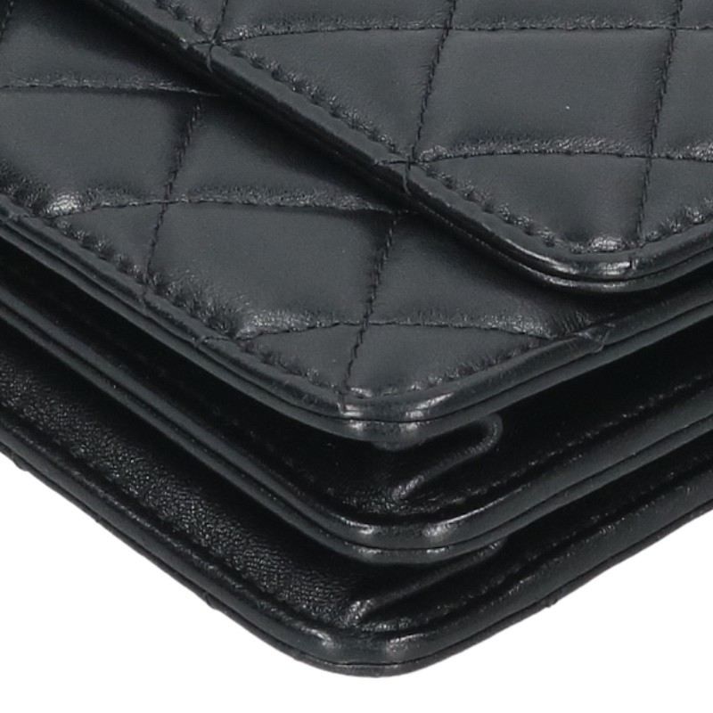 Chanel Trendy CC So Black Quilted Chain Wallet Shoulder Bag — view 5