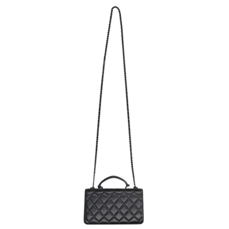 Chanel Trendy CC So Black Quilted Chain Wallet Shoulder Bag — view 2