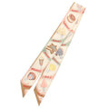 Hermes Twilly Funny Ice Cream Print Silk Scarf