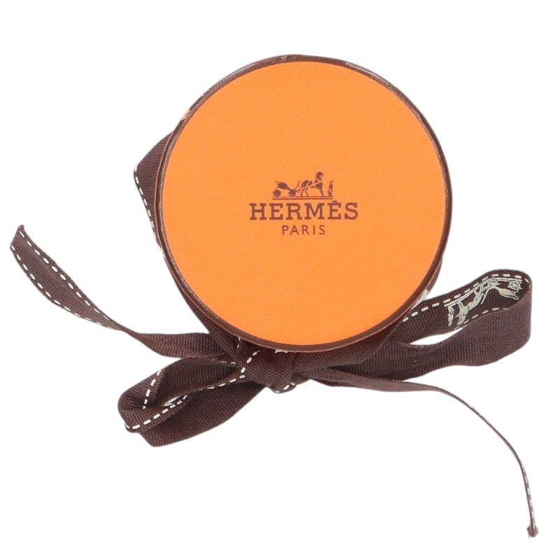 Hermes Twilly All Over Mrable Print Silk Scarf — view 3