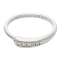Hermes Chaine D'ancre Punk 18k White Gold Diamond Ring