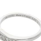 Hermes Chaine D'ancre Punk 18k White Gold Diamond Ring — view 3