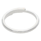 Hermes Chaine D'ancre Punk 18k White Gold Diamond Ring — view 2