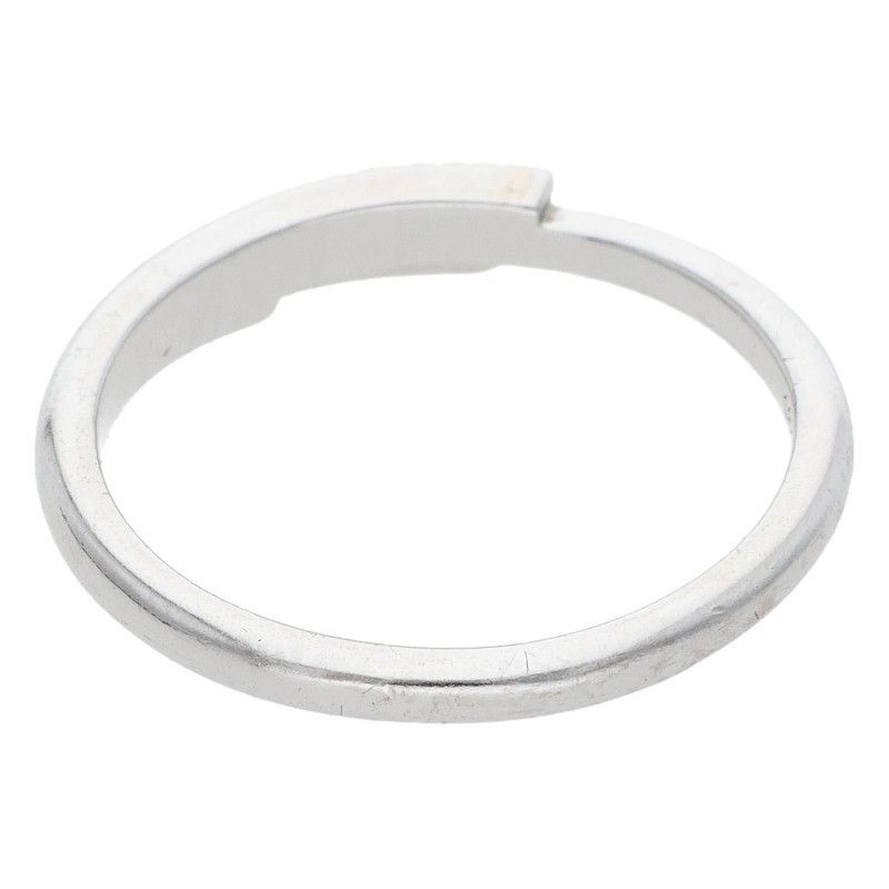 Hermes Chaine D'ancre Punk 18k White Gold Diamond Ring — view 2