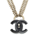 Chanel Padlock Motif Choker Necklace