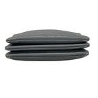 Celine Shoulder Bag Trio Dark Gray Leather — view 5