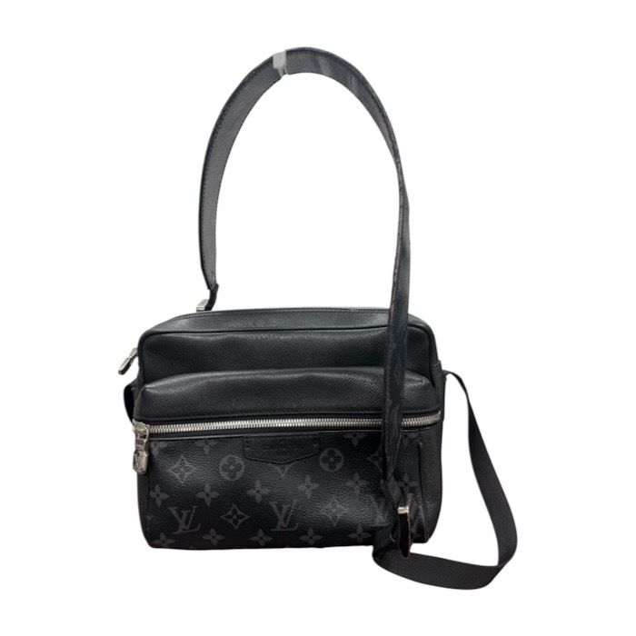 Louis Vuitton Monogram Black Silver Shoulder Bag