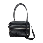 Louis Vuitton Monogram Black Silver Shoulder Bag