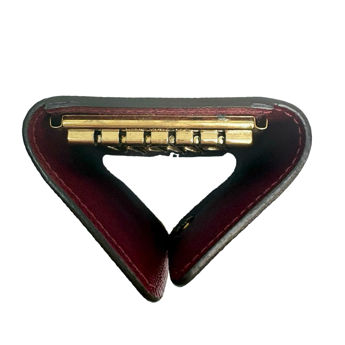 Louis Vuitton Multicles 6 Monogram Fuchsia Key Case Canvas Brown Key Holder — view 3