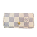 Louis Vuitton Multicles 6 Damier Azur Key Case Canvas White Key Holder