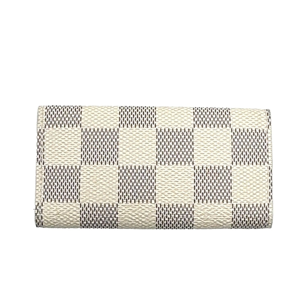 Louis Vuitton Multicles 4 Damier Azur Key Case Canvas Ivory Key Holder — view 2