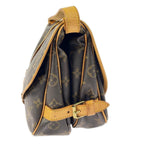 Louis Vuitton Shoulder Bag Monogram Saumur 30 Brown — view 4