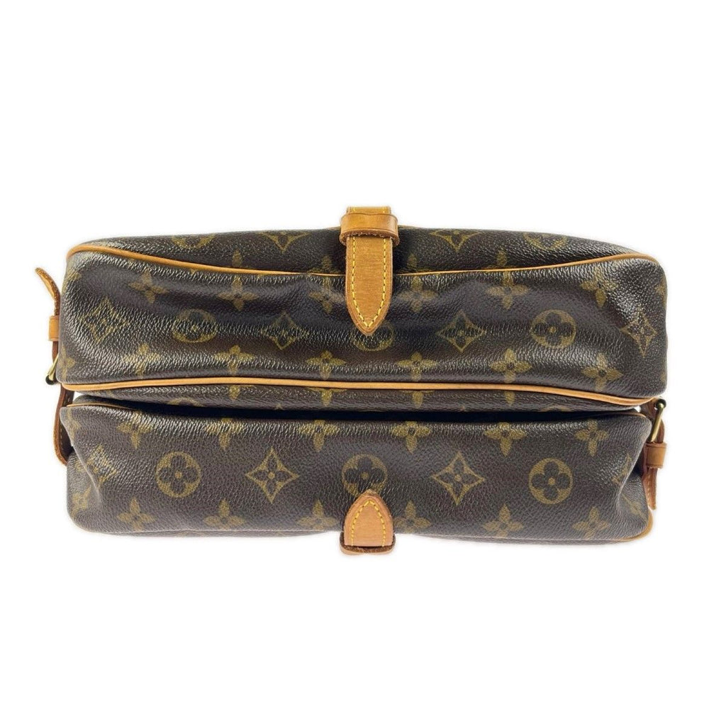 Louis Vuitton Shoulder Bag Monogram Saumur 30 Brown — view 6