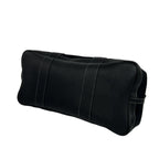 Hermes Garden Party PM Toile Officier Buffalo Leather Originally Tote Bag Black — view 8