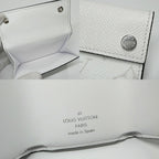 Louis Vuitton Discovery Compact Wallet Taigarama Monogram Antarctica Silver — view 8