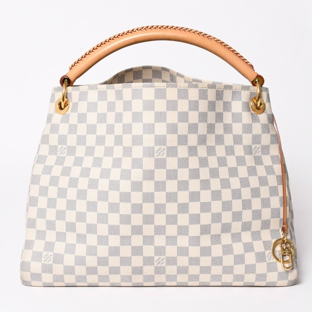Louis Vuitton Artsy MM Shoulder Bag Monogram Leather Gold