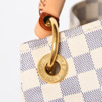 Louis Vuitton Artsy MM Shoulder Bag Monogram Leather Gold — view 6