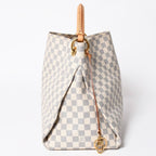 Louis Vuitton Artsy MM Shoulder Bag Monogram Leather Gold — view 4