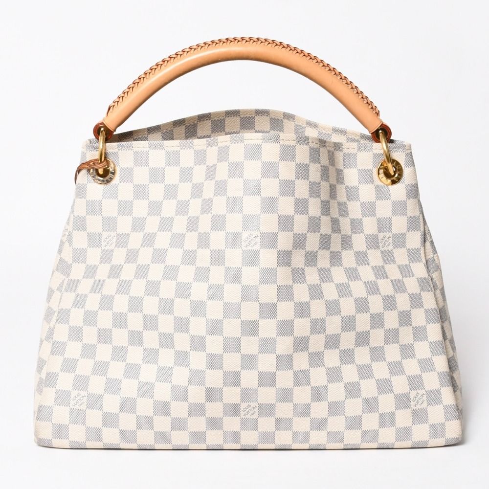 Louis Vuitton Artsy MM Shoulder Bag Monogram Leather Gold — view 2