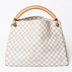 Louis Vuitton Artsy MM Shoulder Bag Monogram Leather Gold — view 2