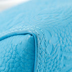 Louis Vuitton Triangle Messenger Maison Taurillon Leather Turquoise Blue — view 4