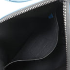 Louis Vuitton Triangle Messenger Maison Taurillon Leather Turquoise Blue — view 5
