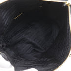 Prada Chain Shoulder Nylon Nero Black Bag — view 5