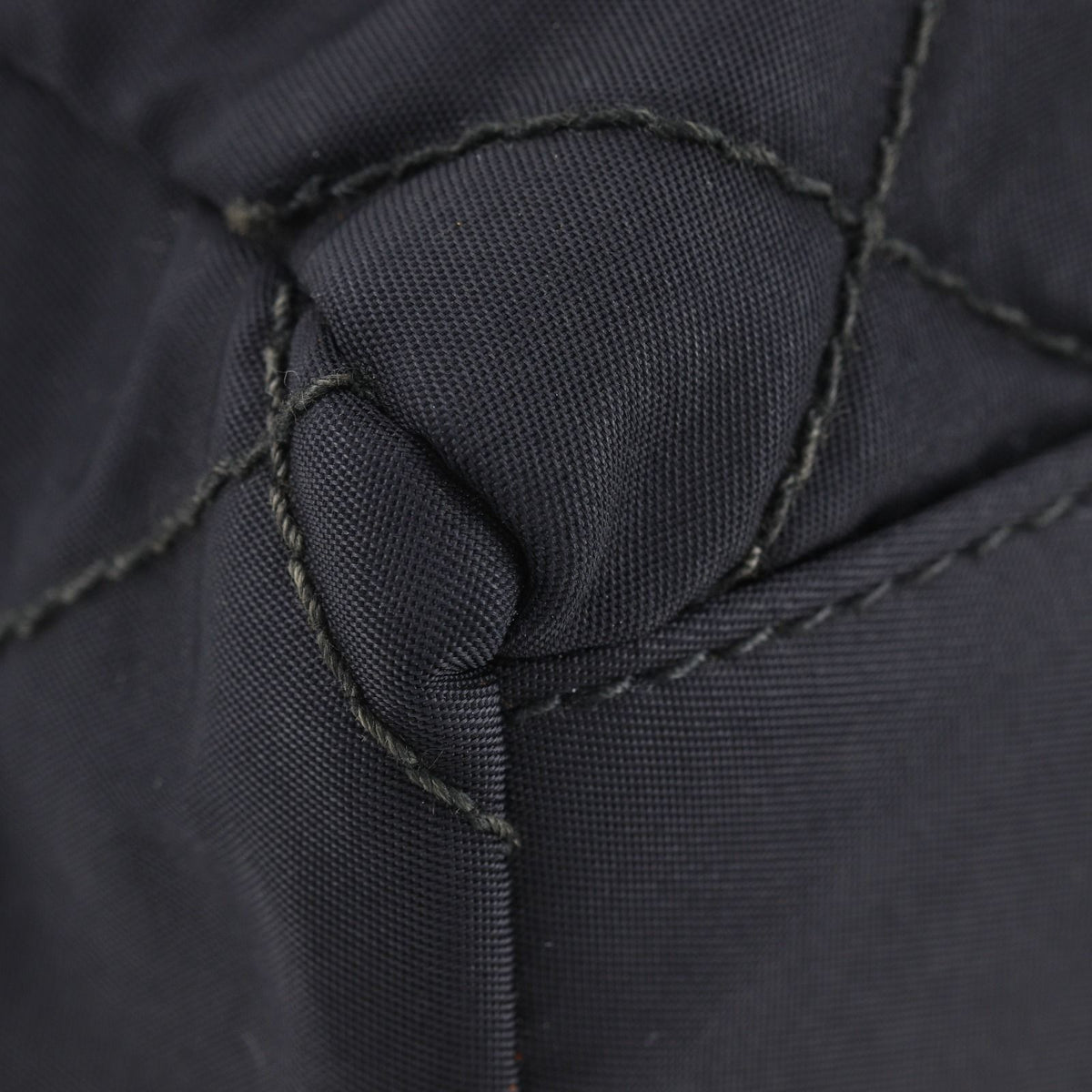 Prada Chain Shoulder Nylon Nero Black Bag — view 4