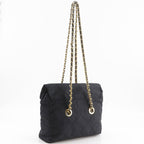 Prada Chain Shoulder Nylon Nero Black Bag — view 3